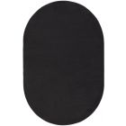 Nourison Home Essentials NRE01 6' x 9' Oval Black Outdoor Rug (Dropshippable)