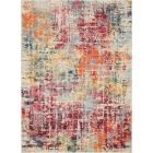 Nourison Home Celestial CES13 5'3" x 7'3" Pink/Multicolor Modern Indoor Rug (Dropshippable)