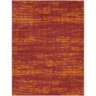 Nourison Home Essentials NRE03 9' x 12' Red Modern Rug (Dropshippable)