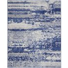 Nourison Home Whimsicle WHS06 7' x 10' Ivory Navy Modern Indoor Rug (Dropshippable)