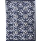 Nourison Home Jubilant JUB06 4' x 6' Navy/Ivory Farmhouse Indoor Rug (Dropshippable)