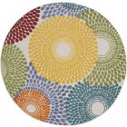 Nourison Home Aloha ALH29 7'10" x Round Multicolor Modern Rug