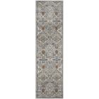 Nourison Home Allur ALR03 2'3" x 7'6" Grey Runner Bohemian Indoor Rug