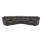 Parker Living Momentum 7pc Dark Granite Modular Power Reclining Sectional