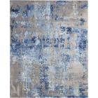 Nourison Home Prismatic PRS10 12' x 15' Blue/Grey Modern Indoor Rug