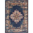 Nourison Home Passion PSN03 8' x 10' Navy Vintage Indoor Rug (Dropshippable)