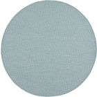 Nourison Home Positano POS01 6' x Round Aqua Modern Rug (Dropshippable)