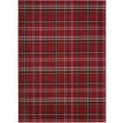 Nourison Home Grafix GRF03 5'3" x 7'3" Red Rustic Indoor Rug (Dropshippable)