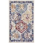 Nourison Home Grafix GRF31 2' x 4' Blue Multicolor Vintage Indoor Rug