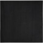 Nourison Home Essentials NRE01 9' x Square Black Outdoor Rug (Dropshippable)