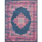 Nourison Home Passion PSN03 8' x 10' Blue Bohemian Indoor Rug (Dropshippable)