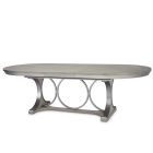 AICO Michael Amini Kathy Ireland Eclipse Oval Dining Table