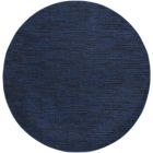 Nourison Home Essentials NRE01 6' x Round Midnight Blue Outdoor Rug (Dropshippable)