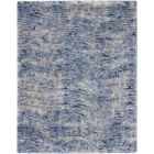 Nourison Home Dreamy Shag DRS06 6'7" x 9'2" Light Blue Shag Indoor Rug (Dropshippable)
