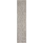 Nourison Home Lynx LNX01 2'3" x 10' Ivory/Grey/Blue Vintage Indoor Rug