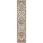 Nourison Home Sahar SHR06 2'3" x 10'2" Ivory Rust Vintage Indoor Rug (Dropshippable)