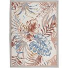 Nourison Home Seaside SDS01 5'3" x 7'3" Multicolor Tropical Indoor Rug (Dropshippable)