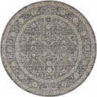 Nourison Home Lynx LNX03 7'10" x Round Slate Multicolor Vintage Indoor Rug