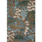 Nourison Home Contour CON02 3'6" x 5'6" Mocha Contemporary Indoor Rug (Dropshippable)