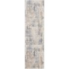 Nourison Home Rustic Textures RUS05 2'2" x 7'6" Beige/Grey Modern Indoor Rug (Dropshippable)
