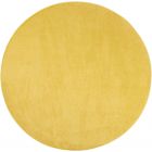 Nourison Home Essentials NRE01 8' x Round Yellow Outdoor Rug (Dropshippable)