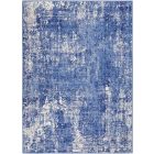 Nourison Home Whimsicle WHS08 4' x 6' Blue Ivory Modern Indoor Rug (Dropshippable)