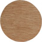 Nourison Home Essentials NRE01 6' x Round Rust Outdoor Rug (Dropshippable)