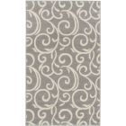 Nourison Home Grafix GRF19 3' x 5' Grey Contemporary Indoor Rug (Dropshippable)