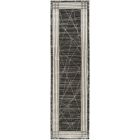 Nourison Home Desire DSR01 2'3" x 7'6" Charcoal Silver Modern Indoor Rug