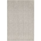 Nourison Home Natural Texture NTX01 3'11" x 5'11" Ivory Mocha Farmhouse Indoor Rug (Dropshippable)