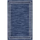 Nourison Home Essentials NRE02 3' x 5' Navy/Ivory Contemporary Rug (Dropshippable)
