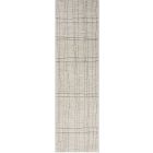 Nourison Home Andes AND03 2'2" x 7'6 Ivory Grey Runner Scandinavian Indoor Rug (Dropshippable)