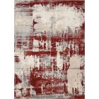 Nourison Home Maxell MAE14 3'10" x 5'10" Ivory/Red Modern Indoor Rug (Dropshippable)