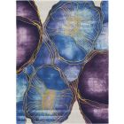 Nourison Home Prismatic PRS32 8'6" x 11'6" Blue Gold Modern Indoor Rug