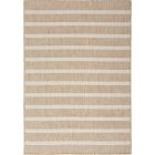 Nourison Home Positano POS03 7' x 10' Beige Ivory Modern Rug (Dropshippable)