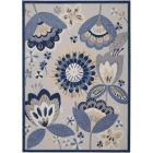 Nourison Home Aloha ALH25 9'6" x 13' Blue/Grey Rectangle Contemporary Rug