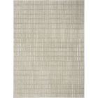 Nourison Home Modern Comfort MNC03 5'3" x 7' Grey Ivory Scandinavian Indoor Rug (Dropshippable)