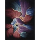 Nourison Home Prismatic PRS34 9'9" x 13'9" Black Modern Indoor Rug