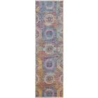 Nourison Home Ankara Global ANR05 2'4" x 8' Multicolor Runner Bohemian Indoor Rug
