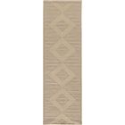 Nourison Home Washable Jute WSJ01 2'3" x 7'6" Natural Beige Modern Indoor Rug (Dropshippable)