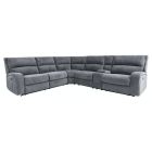 Parker Living Polaris 6-PC Sectional Sofa Package A - Bizmark Grey