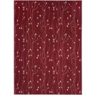 Nourison Home Grafix GRF15 8'6" x 12' Red Contemporary Indoor Rug