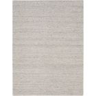 Nourison Home Alanna ALN01 5'6" x 7'5" Silver Rectangle Farmhouse Indoor Rug (Dropshippable)