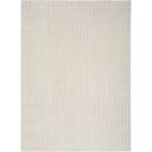 Nourison Home Modern Comfort MNC03 5'3" x 7' Ivory Grey Scandinavian Indoor Rug (Dropshippable)
