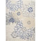 Nourison Home Passion PSN17 5'3" x 7'3" Ivory Grey Blue Contemporary Indoor Rug (Dropshippable)