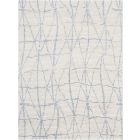 Nourison Home Ellora ELL02 5'6" x 7'5" Sky Scandinavian Indoor Rug (Dropshippable)