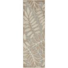 Nourison Home Aloha ALH18 2' x 6' Natural Runner Tropical Rug