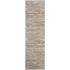 Nourison Home Elation ETN01 2'3" x 7'6" Ivory Grey Modern Indoor Rug (Dropshippable)