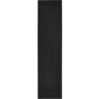 Nourison Home Essentials NRE01 2'2" x 14' Black Outdoor Rug (Dropshippable)