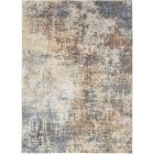 Nourison Home Astra Machine Washable ASW07 6'7" x 9' Multicolor Rectangle Modern Indoor Rug